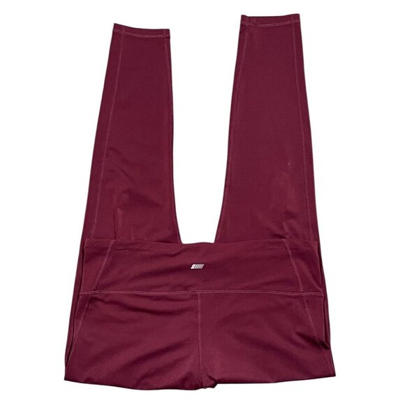 Amazon Essentials Maroon Performance Mid-Rise Athletic Leggigs SIZE-LARGE - Picture 2 of 4
